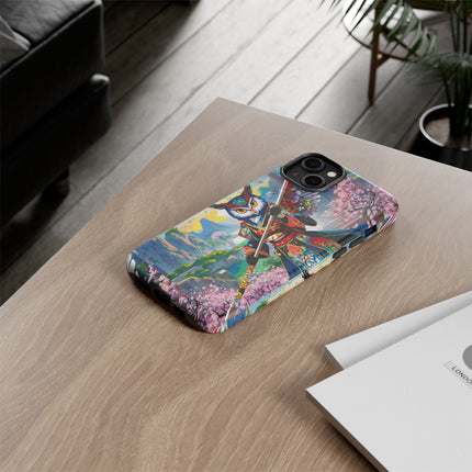 Cyberpunk Samurai Owl Phone Cases