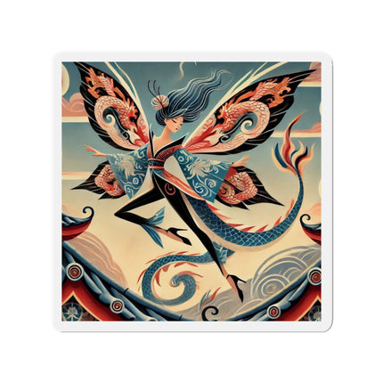 Dragon Fairy of the Temple Die-Cut Magnets (5 Sizes)