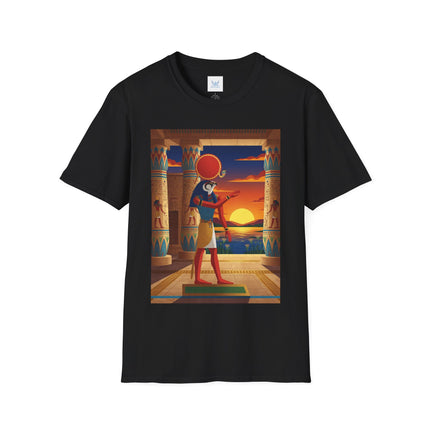 Ra Egyptian Sun God T-Shirt – Ancient Power & Sunset Majesty