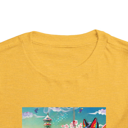 Kitsune Carnival Toddler Short Sleeve Tee