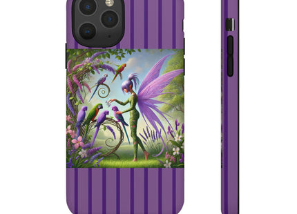 Lavender-Winged Fairy Phone Cases