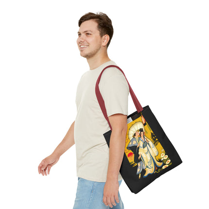 Golden Embrace Tote Bag (AOP)