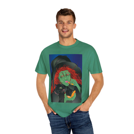 Mirror, Mirror A Witch's Touch Unisex Garment-Dyed T-shirt