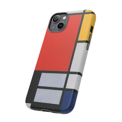 Composition with Red, Yellow, Blue, and Black by Piet Mondrian Phone Cases