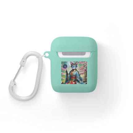 Cyberpunk Geisha AirPods Case Cover
