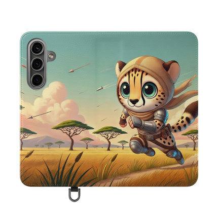 🐆⚡ Swift Cheetah Flip Case – Speed, Freedom & Untamed Adventure