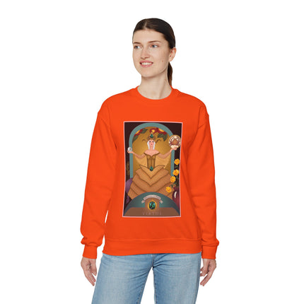 June & Pearl, Alexandrite (from the Gem Series) by Sofia Chiostri Heavy Blend™ Crewneck Sweatshirt