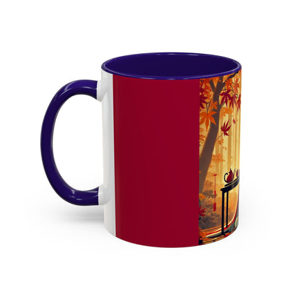 Theatrical Harvest Rabbit Colorful Mugs (11oz, 15oz)