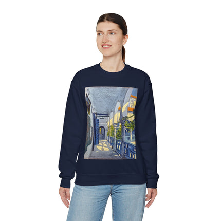 Gallery of a Moroccan Riad by George Gaudion Heavy Blend™ Crewneck Sweatshirt