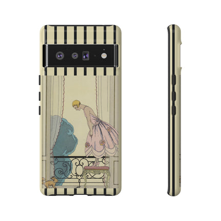 Falbalas et fanfreluches, La Souris by George Barbier Phone Cases