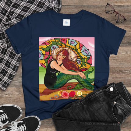 Siren Serenade Women's Midweight Cotton Tee