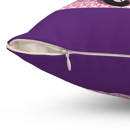 Joy of Friendship Spun Polyester Square Pillow