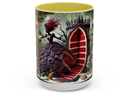 Malice in Wonderland – Gothic Halloween Colorful Mugs (11oz, 15oz)