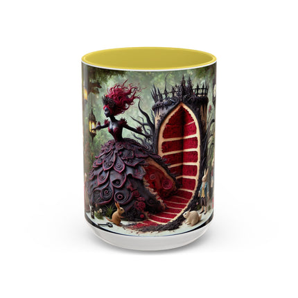 Malice in Wonderland – Gothic Halloween Colorful Mugs (11oz, 15oz)