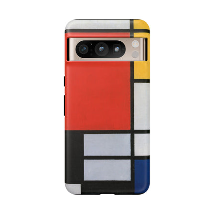 Composition with Red, Yellow, Blue, and Black by Piet Mondrian Phone Cases