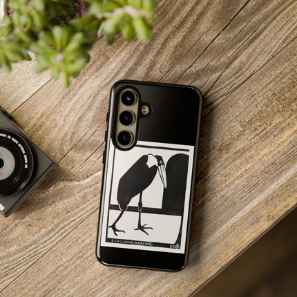 A Lame Marabou by Samuel Jessurun de Mesquita Phone Cases