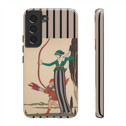 L'Arc Rouge by George Barbier Phone Cases
