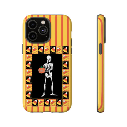 Candy Corn Skeleton Phone Cases