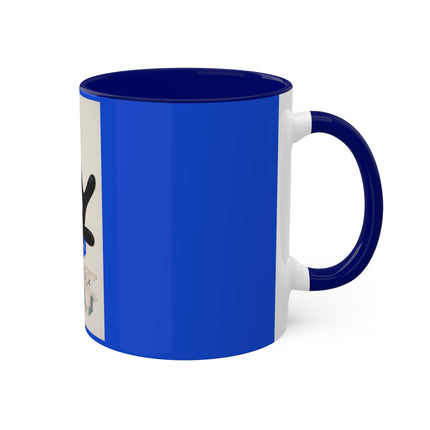 Illustrations of Japanese Toys Pl.009 by Kawasaki Kyosen Colorful Mugs, 11oz