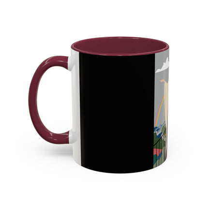 Rainbow Reverie Colorful Mugs – Elegant Renewal & Serene Beauty