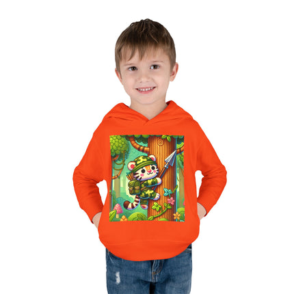 Stealthy Stripes Toddler Pullover Fleece Hoodie