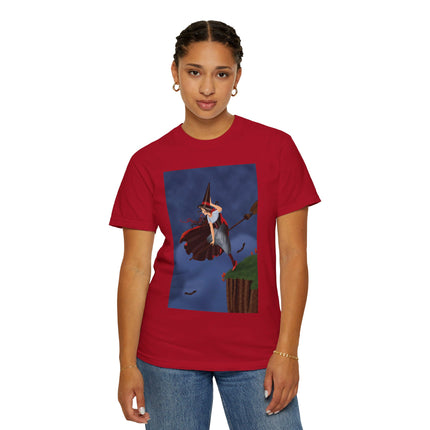 The Enchanted Witch Unisex Garment-Dyed T-shirt
