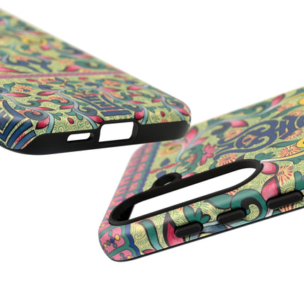 Colorful Flower Pattern by Owen Jones Phone Cases