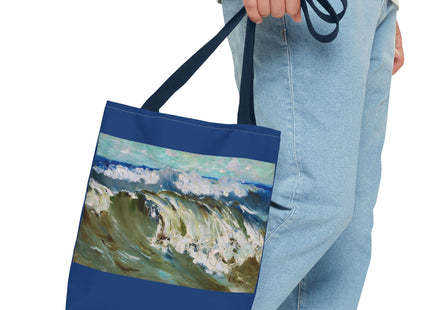 The Wave by Karl Hagemeister Tote Bag (AOP)