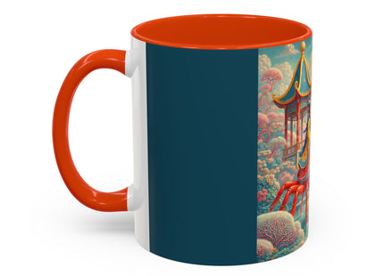 The Celestial Crab Navigator Colorful Mugs (11oz, 15oz)