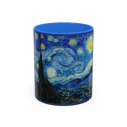 The Starry Night by Vincent Van Gogh Colorful Mugs (11oz, 15oz)