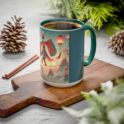 The Lantern Walker Colorful Mugs (11oz, 15oz)