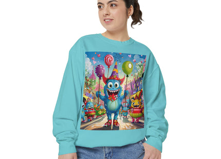 Monster Parade Madness Unisex Garment-Dyed Sweatshirt