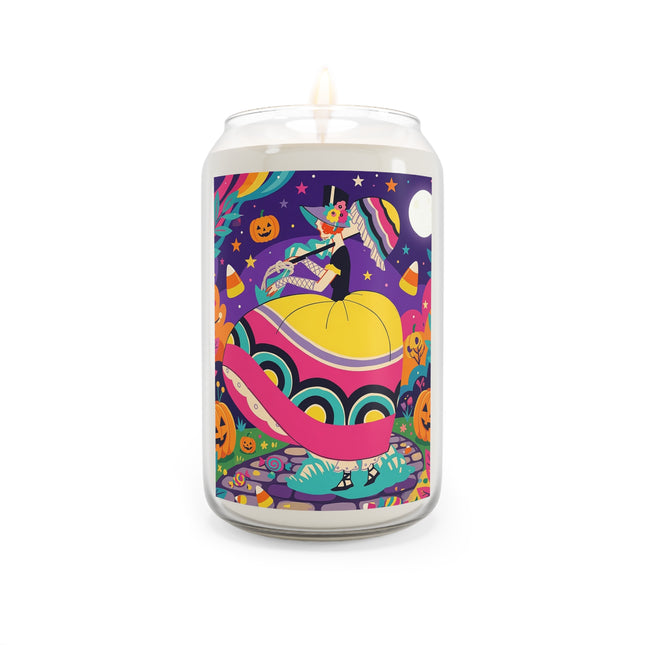 🌙🎃 The Lady Of Moonbeam Hollow Scented Soy Candle – Whimsical Halloween Charm