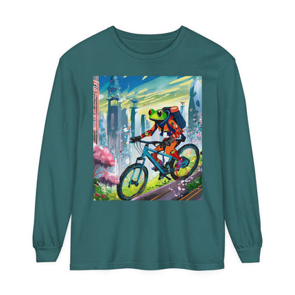 Cyberpunk Frog Long Sleeve T-Shirt