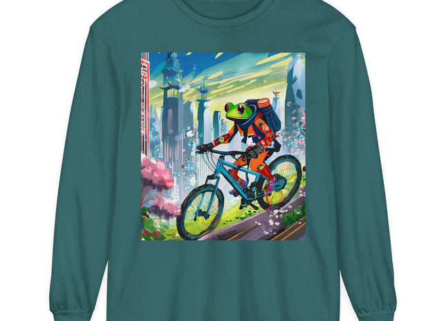 Cyberpunk Frog Long Sleeve T-Shirt