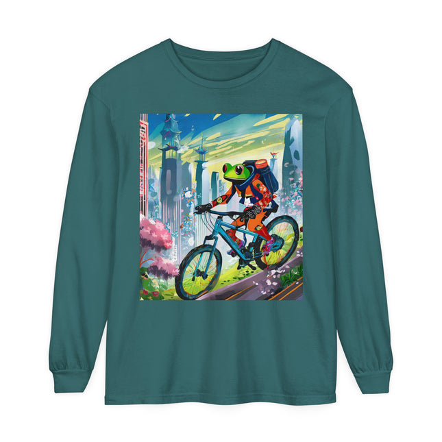 Cyberpunk Frog Long Sleeve T-Shirt