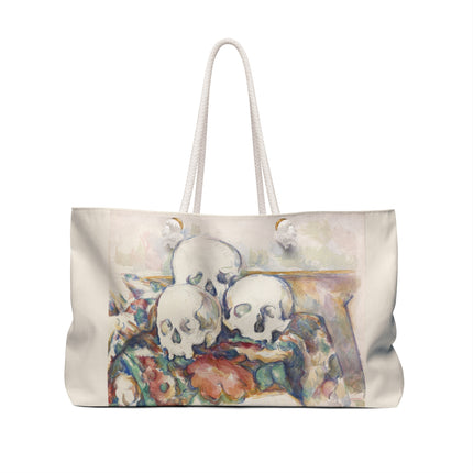 The Three Skulls by Paul Cézanne Weekender Bag