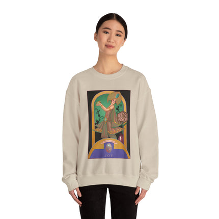 October & Opal, Tourmaline (from the Gem Series) by Sofia Chiostri Heavy Blend™ Crewneck Sweatshirt