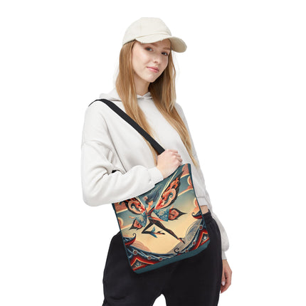 The Dragon Fairy of the Temple Tote Bag – Mythic Grace & Ancient Power