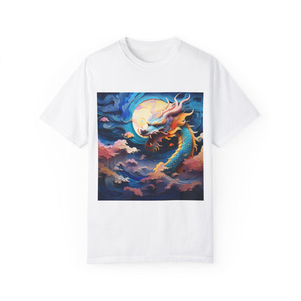 A Dragon's Ascent Unisex Garment-Dyed T-shirt
