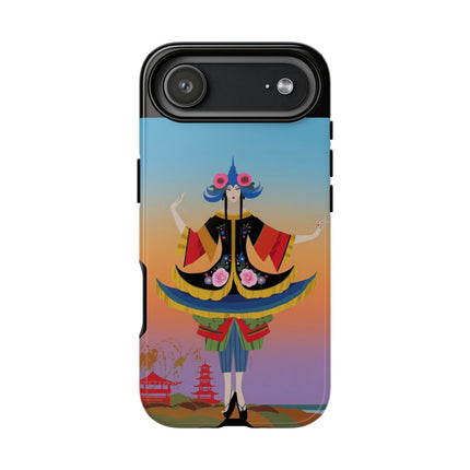 Colorful Dancer Phone Case – Vibrant Grace & Cultural Elegance