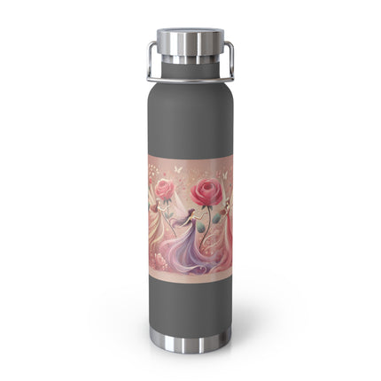 Whimsical Fairies Copper Vacuum Insulated Bottle, 22oz