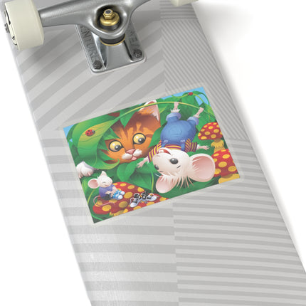 Whimsical Adventure Kiss-Cut Stickers