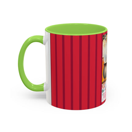 The Hallowe'en Cauldron In the Firelight's Gleam Colorful Mugs (11oz, 15oz)