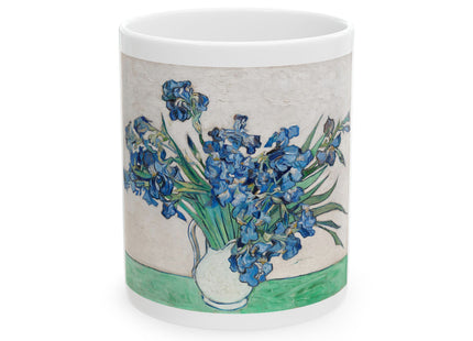 Irises by Vincent Van Gogh Ceramic Mug (11oz, 15oz)