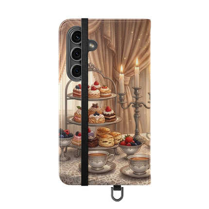🍓🐱 The Patisserie Kitten Flip Case – Sweet Charm & Storybook Delight
