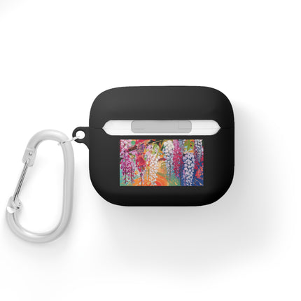 Golden Wisteria Elegance AirPods and AirPods Pro Case