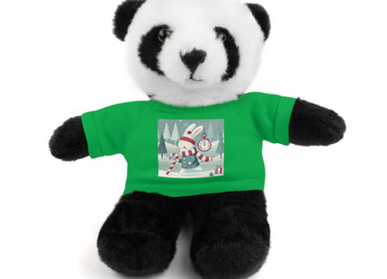 Candy Cane Timekeeper Bunny Stuffed Animals with Tee