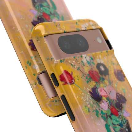 Vase of Flowers by Odilon Redon Phone Cases
