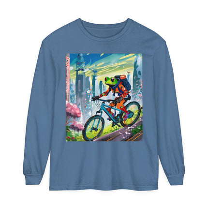Cyberpunk Frog Long Sleeve T-Shirt